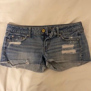 American Eagle denim distressed shorts - Size 8